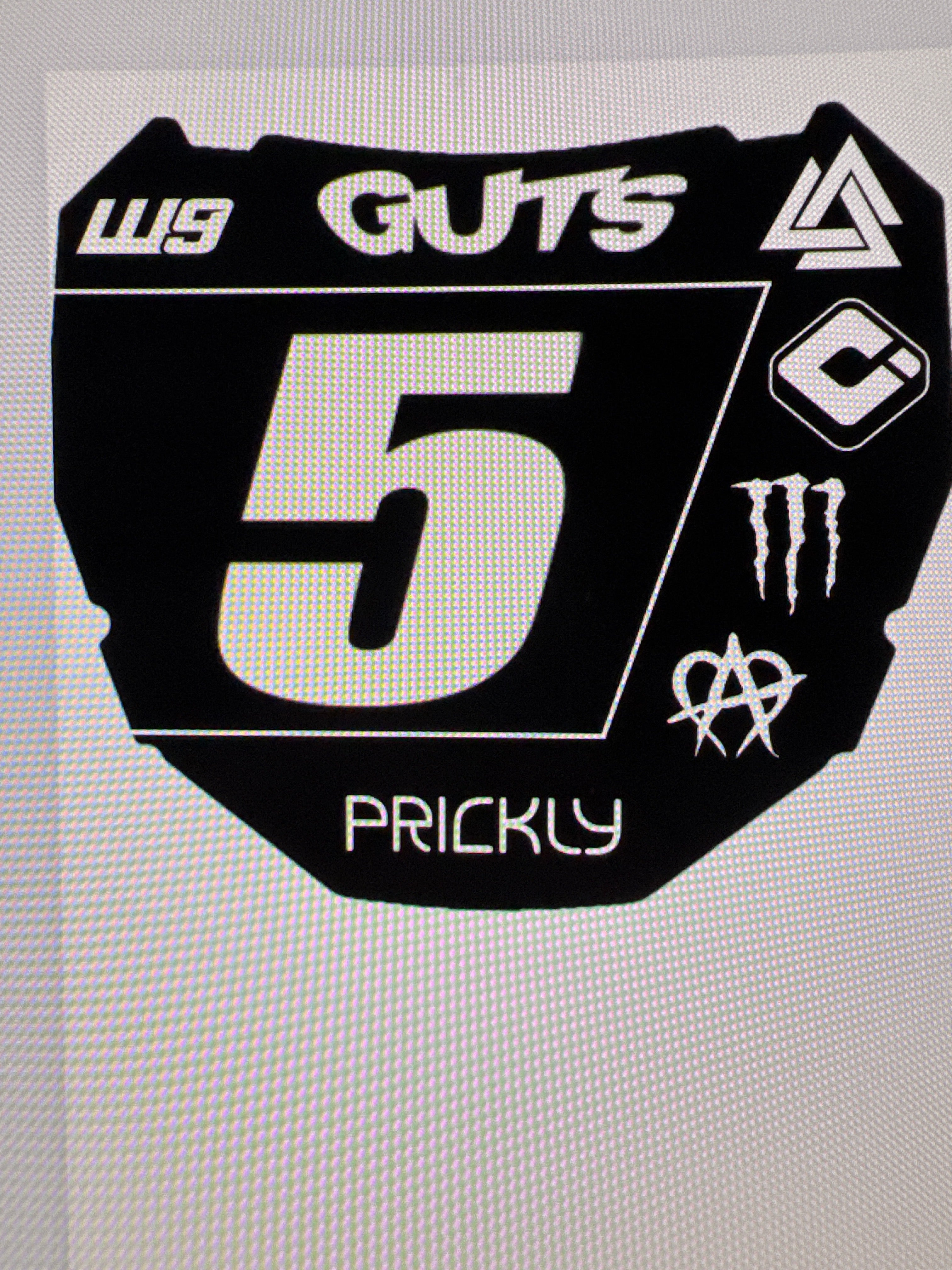 Odi front plate decal scroll down to see the customization text box