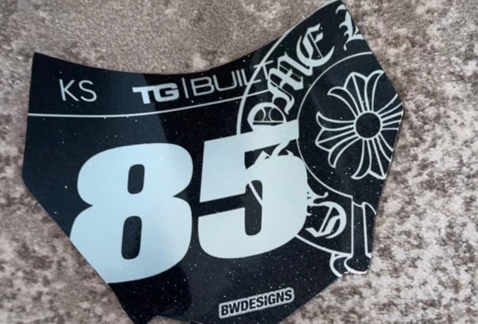 chrome hearts decal full customizable