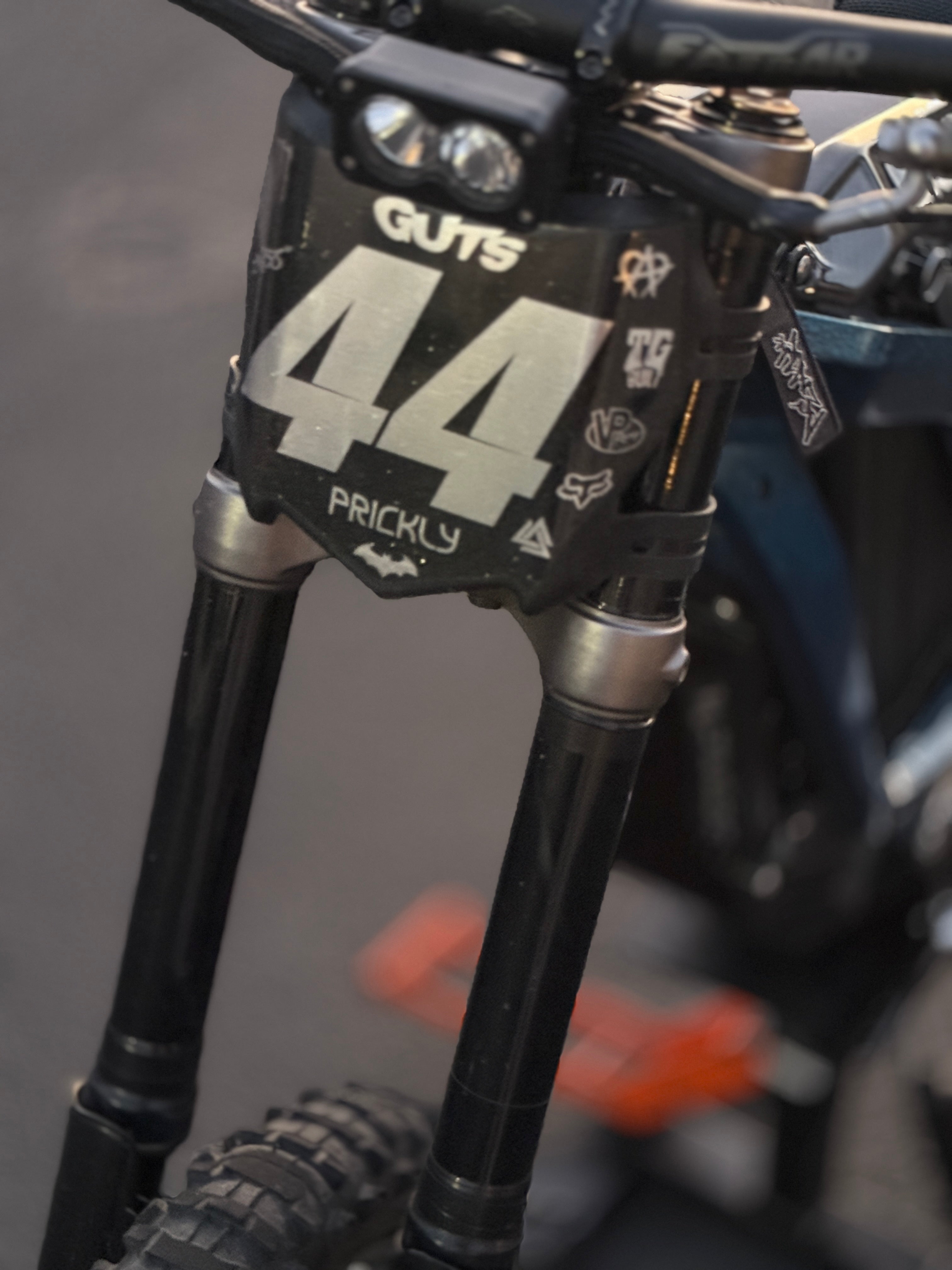 Glossy Black Fork Wraps